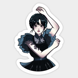 Wednesday Dance netflix Sticker